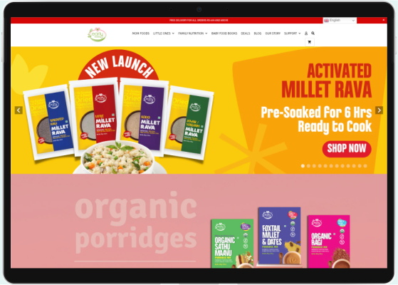 Old homepage